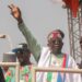 Tinubu Abandons Prepared Speech As Huge Crowd Hits Minna Campaign Ground