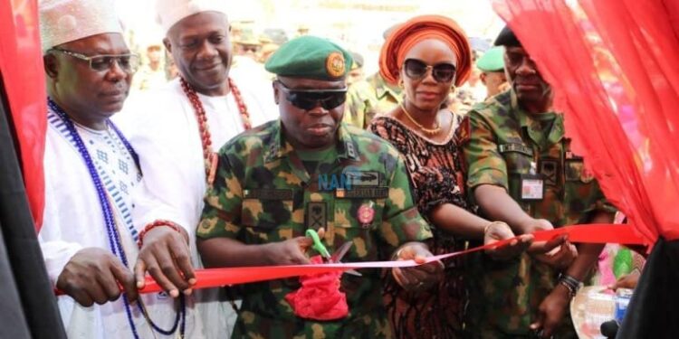 Army Constructs Toilet Facilities, Boreholes For Communities In Kogi