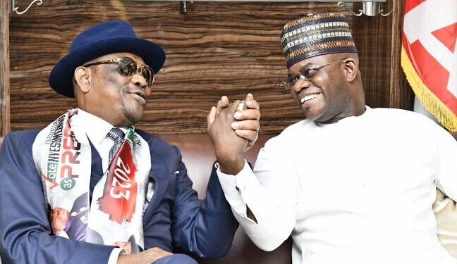 Wike Confers ‘Grand Service Star Of Rivers State’ Award On Yahaya Bello