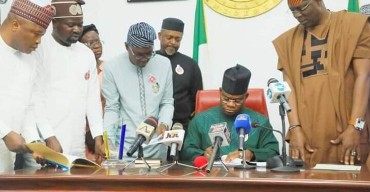Bello Signs Kogi N172bln 2023 Budget Into Law