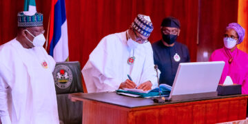 Buhari signs N21.83tln 2023 Budget