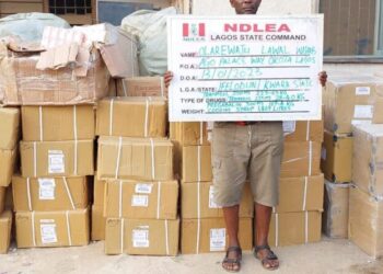 NDLEA Seizes N5bln Opioids In Lagos, Arrests 2 Suspects