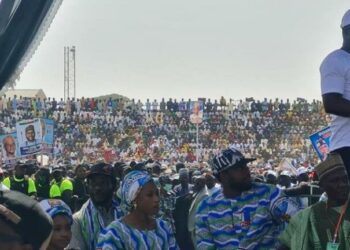 Mammoth Crowd Receives Buhari, Tinubu At Bauchi APC Rally