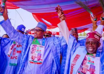 Tinubu Is Nigeria’s Awaiting President , Buhari Says In Lafia