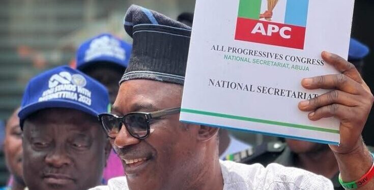 Senator Smart Adeyemi Joins Kogi Guber Race, Picks APC Nomination Form