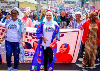 Kogi APC Women Professionals Stage “Thank You Walk”,  Commend Peaceful Conduct Of Elections