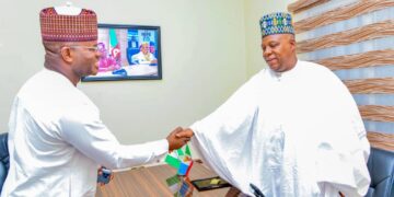 Gov. Bello Pays Congratulatory Visit To Kashim Shettima, Vice President -elect