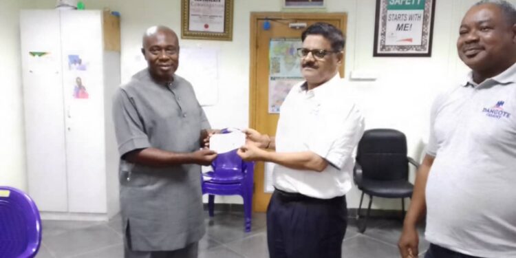 New Studio : Dangote Group Donates N5mln To Radio Nigeria