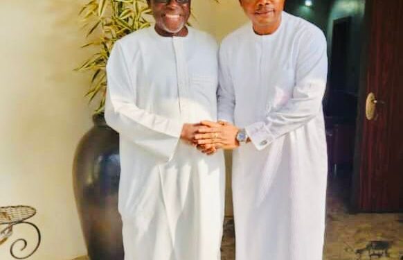 Kogi 2023 : Ododo Visits Ex-Gov Wada, Seeks His Support, Blessing