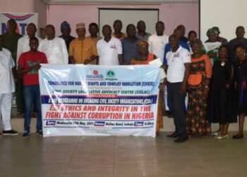 CSOs, Media Urged To Delve More On Ethics, Integrity To Curb Corruption In Nigeria
