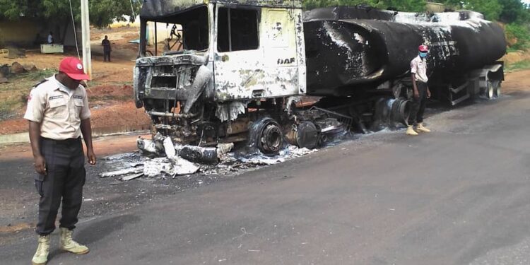 FRSC Removes Blockade On Lokoja -Abuja Highway, Free Flow Of Traffick Resumes