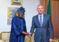 Former UK Prime Minister , Tony Blair Visits Tinubu In Abuja