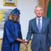 Former UK Prime Minister , Tony Blair Visits Tinubu In Abuja