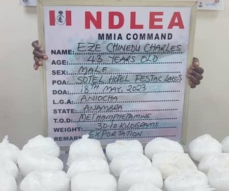 NDLEA Bursts UK-bound Meth Worth N567mln, Arrest Baron, Seals Mansion In Lekki