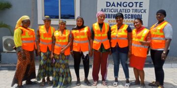 Dangote Truck Driving School Enrolls 10 Female Trainees