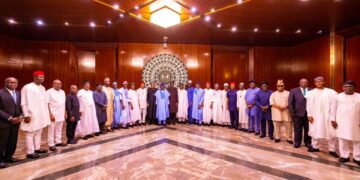 Tinubu, State Governors Meet At Aso Rock