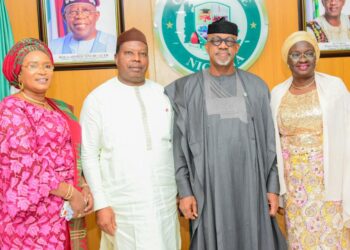 Abiodun Pledges Open Door Policy, Hosts Oluomo, Other Newly Elected Officers Of State Assembly