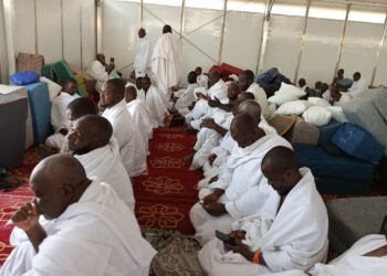 Abdullahi Preaches Peace, Urges Prayers For Bello, Leads Kogi Muslims In Prayer On Mount Arafah   Kogi State Muslims to this year’s hajj have been urged to make the Almighty Allah the centre of their activities in this World.  The Executive Chairman of the Kogi State Hajj Commission,Shaikh Luqman Imam Abdullahi gave the admonition on Tuesday in a sermon he delivered after leading the pilgrims  in the two complusory  congregational prayers on Mount Arafah.  In his sermon, the Chairman strongly admonished the congregation to always be conscious of the Almighty ALLAH in their daily activities.  He also urged them to always thank Him for enabling them to be part of this all important  spiritual journey.  Imam Abdullahi further urged them to critically remember their parents, family, the  Governor of the State Alhaji Yahaya Bello, leaders at levels, the Ummah and others in their fervent prayers.   He advised them to conduct themselves very well during the remaining part of their stay in the Kingdom and assured them of the Commission’s commitment to their welfare.   He then prayed for the state and all its leaders.  Today Tuesday, the 9th Dhul-Hijjah,1444H/27th June 2023, is the Day of Arafah.  While giving updates on the hajj activities, the state Amirul Hajj, Alhaji Zakariyahu Aliyu Abubakar (Zaak) said Kogi State pilgrims arrived and stayed at Mount Arafah till sunset as a significant pillar of Hajj rites.   ” Part of the day’s activities is the combination of two salat which was led by Shaikh Luqman Imam Abdullahi , Executive Chairman, Kogi State Hajj Commission.  “The Kogi State Pilgrims to this year’s Hajj have started the performance of real Hajj rites by fully assuming the Hajj costume known as Ihram on Monday, 8th Dhul-Hijjah 1444H/26th June, 2023.   “They will remain in the attire for the performance of other Hajj rites such as staying at Arafat, stoning the symbolic position of Shaitan where it was desuading Prophet Ibrahim Alayhi Sallam in disobeying the Almighty ALLAH to offer his only son, Ismail as at then as a sacrifice, slaughtering of an animal and shaving of the hair or trimming the hair by women.   “After completing all these, the pilgrims are expected to come out of ihram and enjoy a temporary freedom from certain restrictions until they complete the Hajj rites at Makkah by performing the Hajj circumumbulation known as Tawaf and the movement b