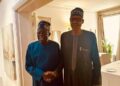 Photo As Tinubu , Buhari Meet In London