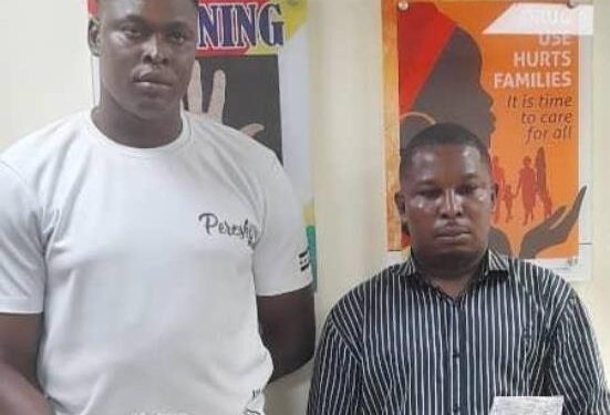 NDLEA Intercepts Qatar-bound Drug Consignment, Arrests Two Suspects