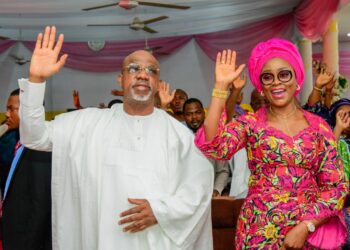 Bamidele Abiodun @57 : Gov Dapo Abiodun Showers Encomiums On Wife, Thanks Her For Filling The Gaps 