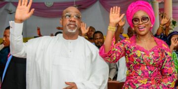 Bamidele Abiodun @57 : Gov Dapo Abiodun Showers Encomiums On Wife, Thanks Her For Filling The Gaps 