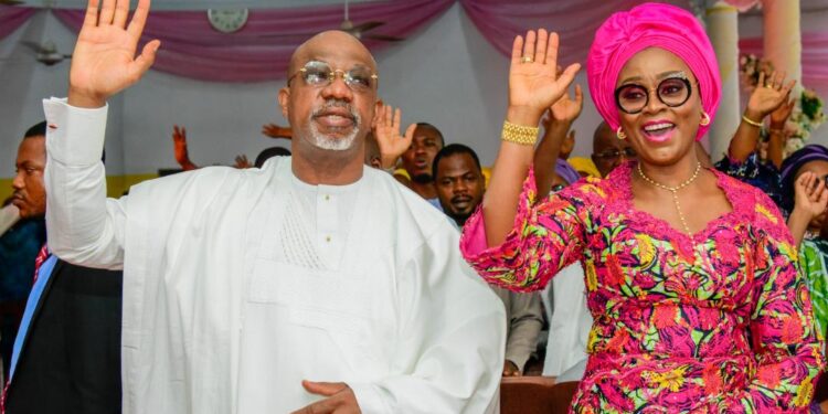 Bamidele Abiodun @57 : Gov Dapo Abiodun Showers Encomiums On Wife, Thanks Her For Filling The Gaps