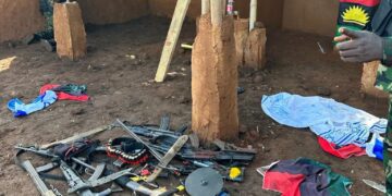 Troops Recover 10 Guns From IPOB/ESN Fighters, Capture One, Sack Enclave