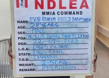 NDLEA Arrests Drug Baron, Artiste Manager Behind Sale Of Drugs In VIP Lagos Night Clubs