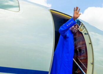 President Tinubu departs Lagos, Returns To Abuja