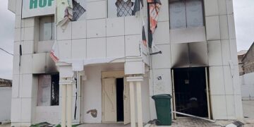 Again, Suspected Thugs Set SDP Governorship Campaign Office Ablaze In Kogi