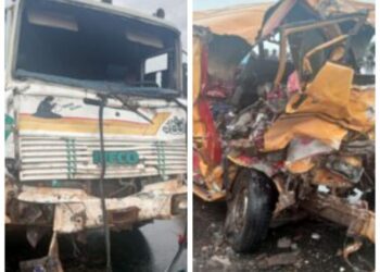 Tears, Agony As 4-month-old baby, 13 Others Die In Lagos-Badagry Expressway Accident
