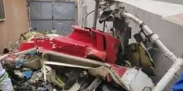 Helicopter Crashes in Lagos, 4 Rescued