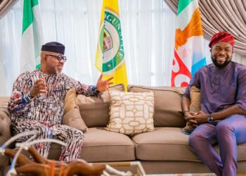 Photo As Gov. Dapo Abiodun Hosts New Minister, Mr Bosun Tijani