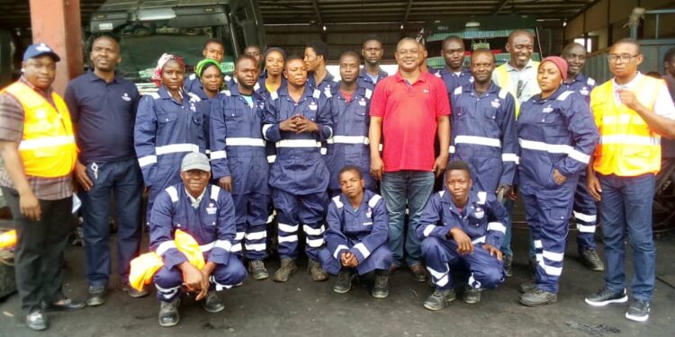 Photos As Dangote Cement Inducts Kogi Youths In Technical Skills Acquisition