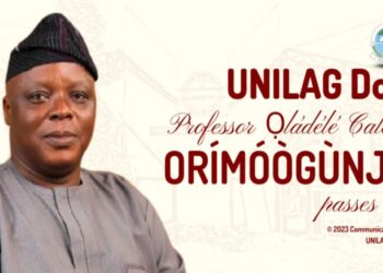 Prof. Orimogunje, UNILAG ICE Director Is Dead