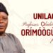Prof. Orimogunje, UNILAG ICE Director Is Dead