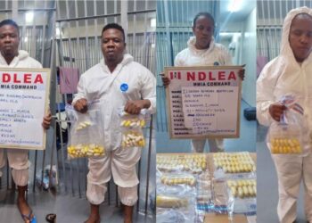 NDLEA Arrests Woman With Drug In Private Part, Couple Excretes 284 Wraps Of Cocaine