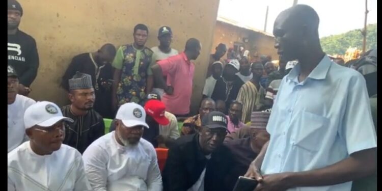 Kogi APC Guber Candidate, Ododo Pays Condolence Visit To Ohimege, Family Of Slain Woman