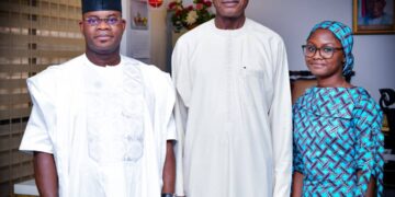 Bello On Courtesy Visit To Prof. Mamman, Updates Him On Kogi Education Sector