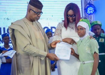 Abiodun Awards N55mln Scholarships To 550 Indigent Students In Memory Of Late Son