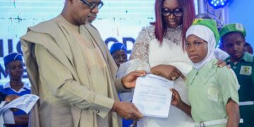 Abiodun Awards N55mln Scholarships To 550 Indigent Students In Memory Of Late Son