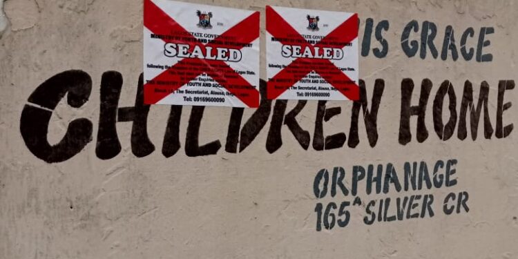 LASG Shuts Down His Grace Children Home And Orphanage For Operating Illegally