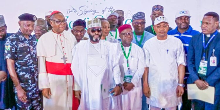 Kogi Guber Poll : 18 Parties Sign Peace Accord In Kogi