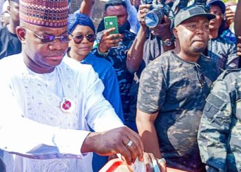 Kogi Decides : Bello Votes, Says He Is Leaving Kogi Better Than He Met It