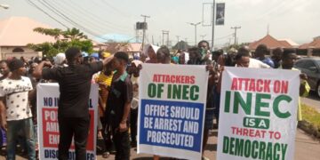 Kogi Youths Stage Protest, Back INEC, Ask Security To Call Ajaka, SDP To Order
