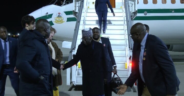 Tinubu Arrives In Germany To Attend G20 Compact With Africa Conference
