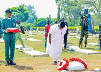 Gen. Chris Ali Buried In Abuja, Gov. Bello, Abdulsalami, Ribadu, CDS, Lagbaja Bid Him Farewell