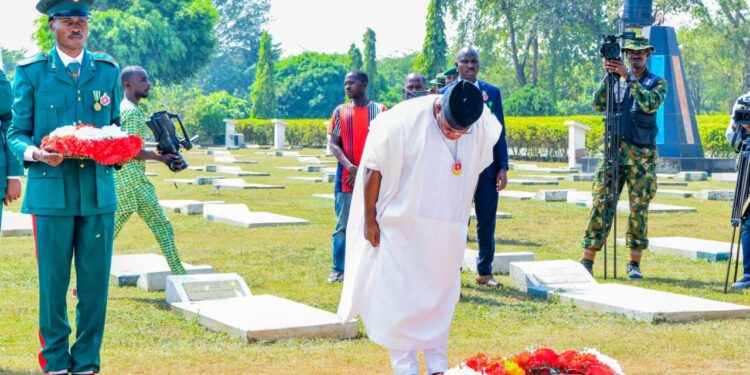 Gen. Chris Ali Buried In Abuja, Gov. Bello, Abdulsalami, Ribadu, CDS, Lagbaja Bid Him Farewell