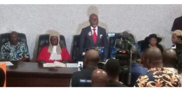 Photo, Video As Lucky Aiyedatiwa Takes Oath Of Office As 7th Civilian Governor Of Ondo State 